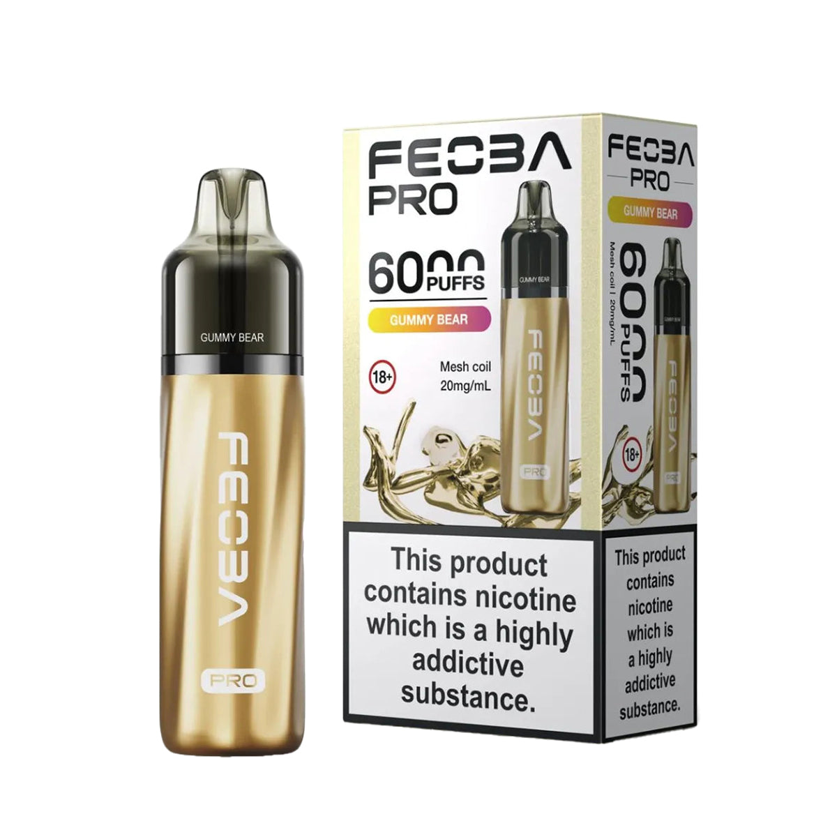 Feoba Bar Pro 6000 Prefilled Pod Vape Kit