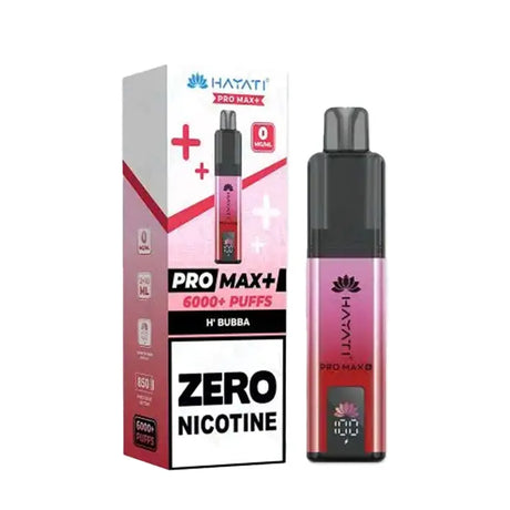 H’ Bubba Hayati Pro Max Plus 6K 0 Nicotine Pod Kit Vape Universe
