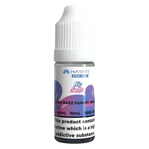 Blue Razz Gummy Bear Nic Salt E-liquid by Hayati Pro Max 