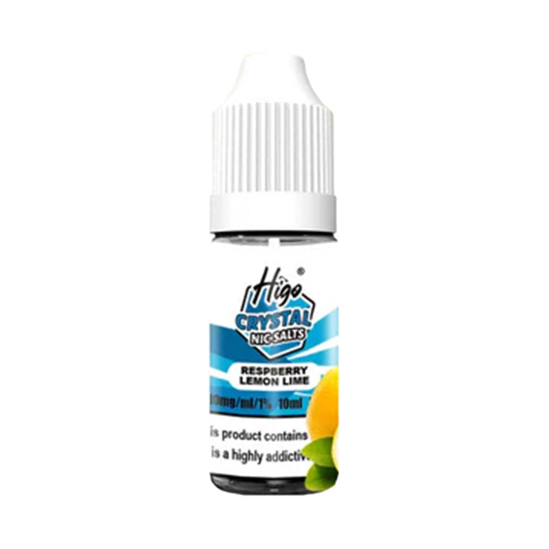 Higo Crystal Nic Salt E-liquid raspberry lemon lime