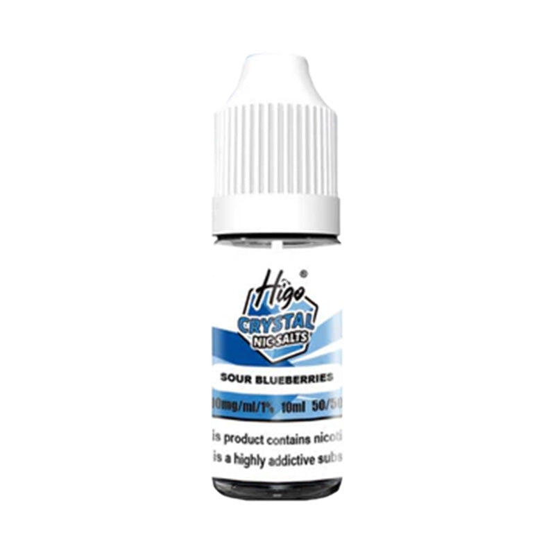 Higo Crystal Nic Salt E-liquid sour blueberries