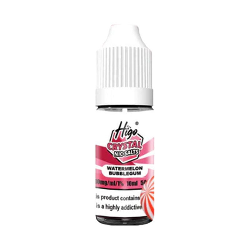 Higo Crystal Nic Salt E-liquid watermelon bubblegum