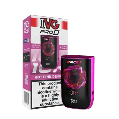 Hot pink-ivg-pro-2-prefilled-pod-battery-device