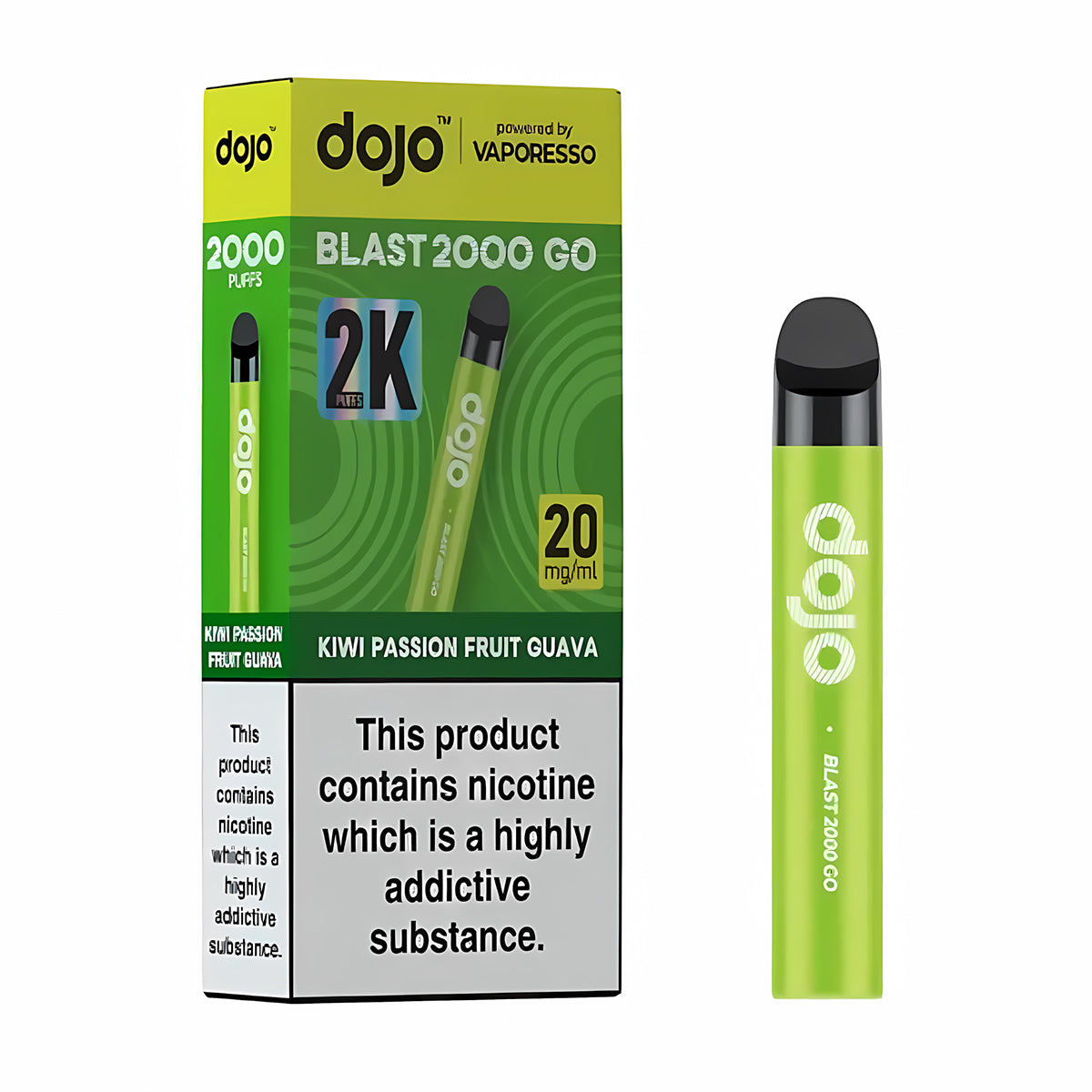 Vaporesso Dojo Blast 2000 Go Prefilled Pod Kit