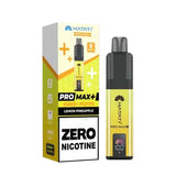 Lemon Pineapple Hayati Pro Max Plus 6K 0 Nicotine Pod Kit Vape Universe
