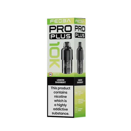 Lemon Sherbet Feoba Pro Plus 10K Prefilled Pods
