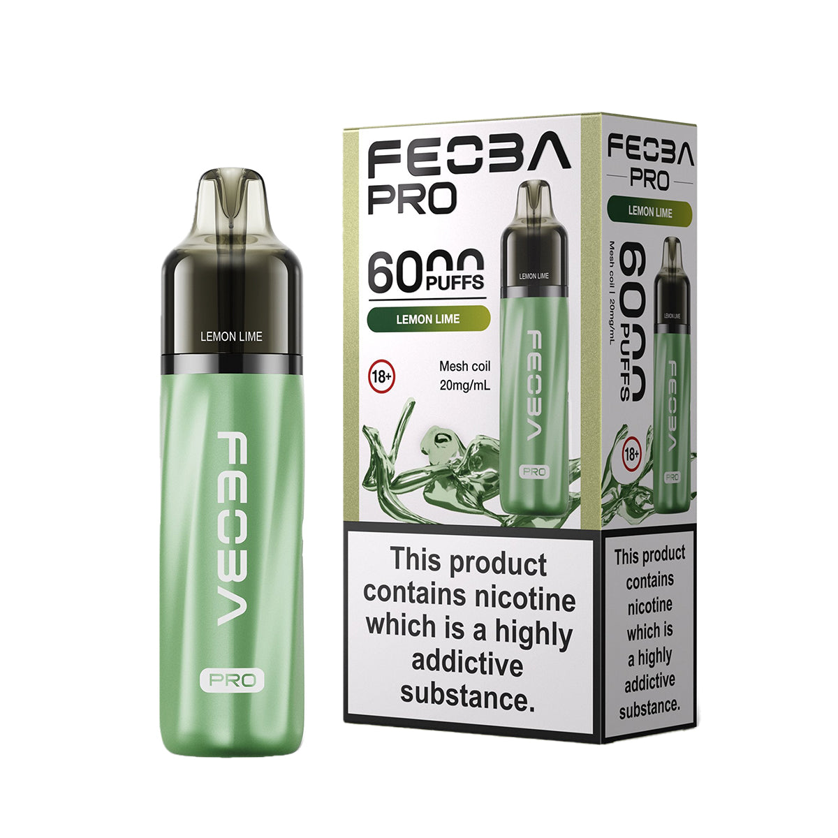 Feoba Bar Pro 6000 Prefilled Pod Vape Kit