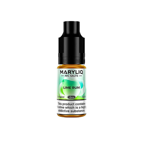 Lost Mary MaryLiq Lime Rum Nic Salt E-Liquid – 10ml