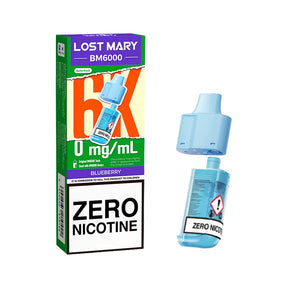 Lost Mary BM6000 Zero Nicotine Refill Pack Blueberry