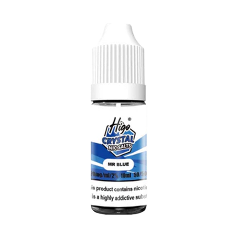 Higo Crystal Nic Salt E-liquid mr blue
