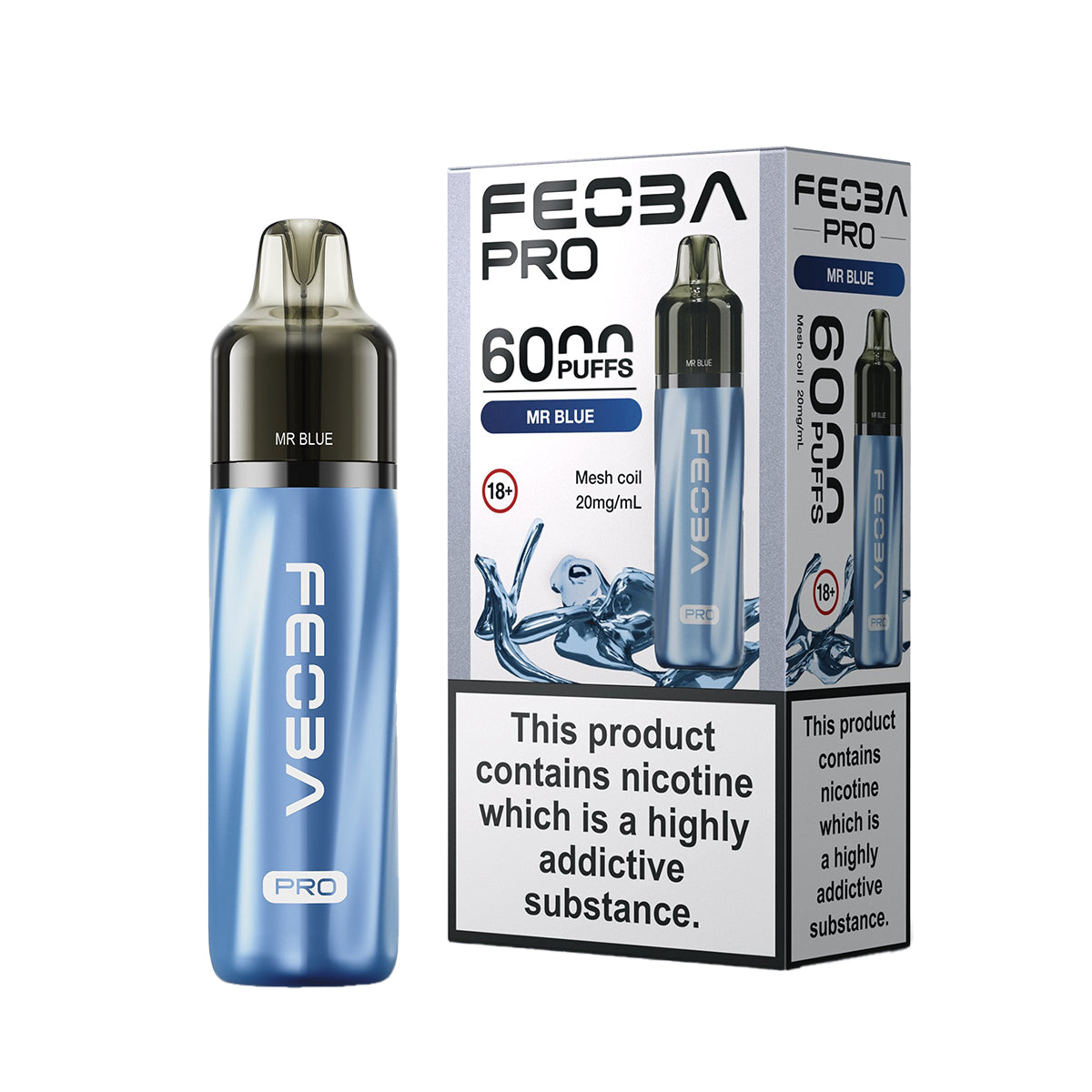 Feoba Bar Pro 6000 Prefilled Pod Vape Kit