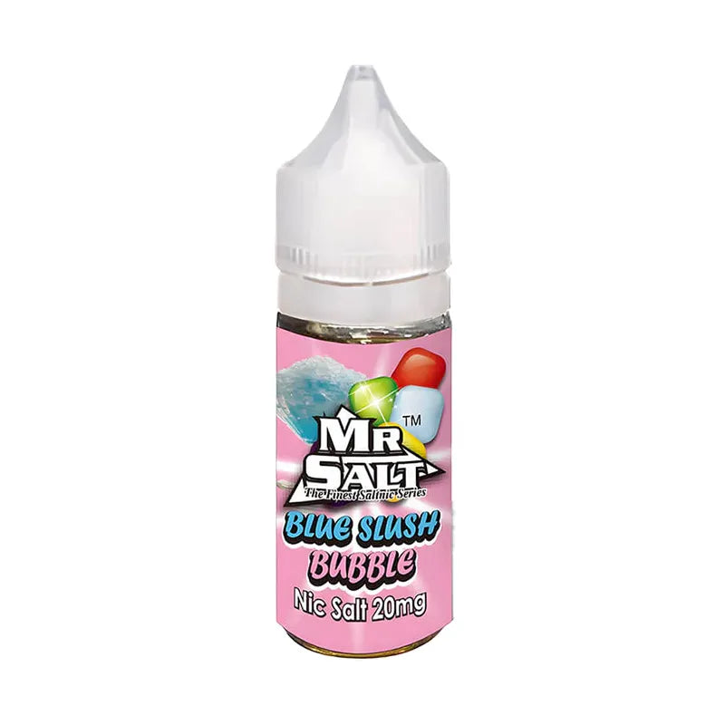 Mr Salt Blue Slush Bubble Nic Salt E Liquid - 10ml