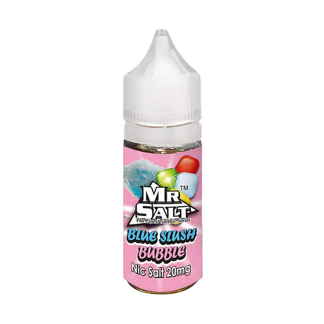 Mr Salt Blue Slush Bubble Nic Salt E Liquid - 10ml
