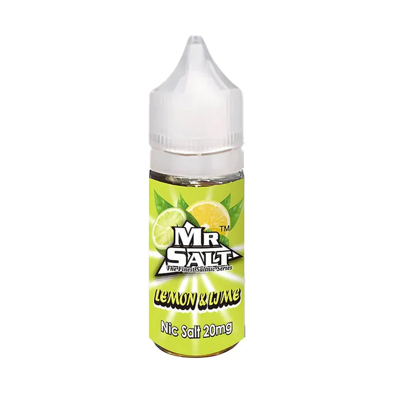 Mr Salt Lemon & Lime Nic Salt E Liquid - 10ml