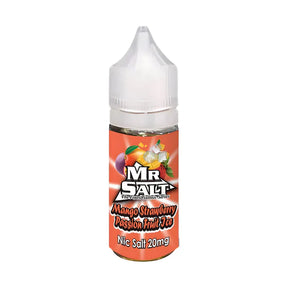Mr Salt Mango Strawberry Passion Fruit Ice Nic Salt E Liquid - 10ml