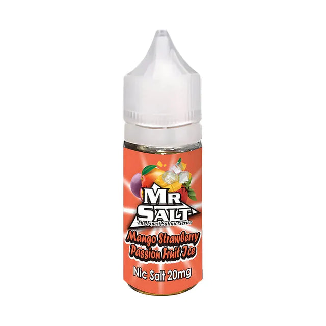 Mr Salt Mango Strawberry Passion Fruit Ice Nic Salt E Liquid - 10ml