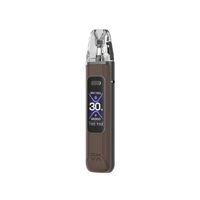 Brown Leather OXVA Xlim Pro 3 Pod Kit – Vape Universe