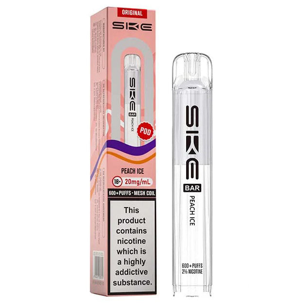 Peach Ice SKE Bar 600 Prefilled Pods - Vape Universe