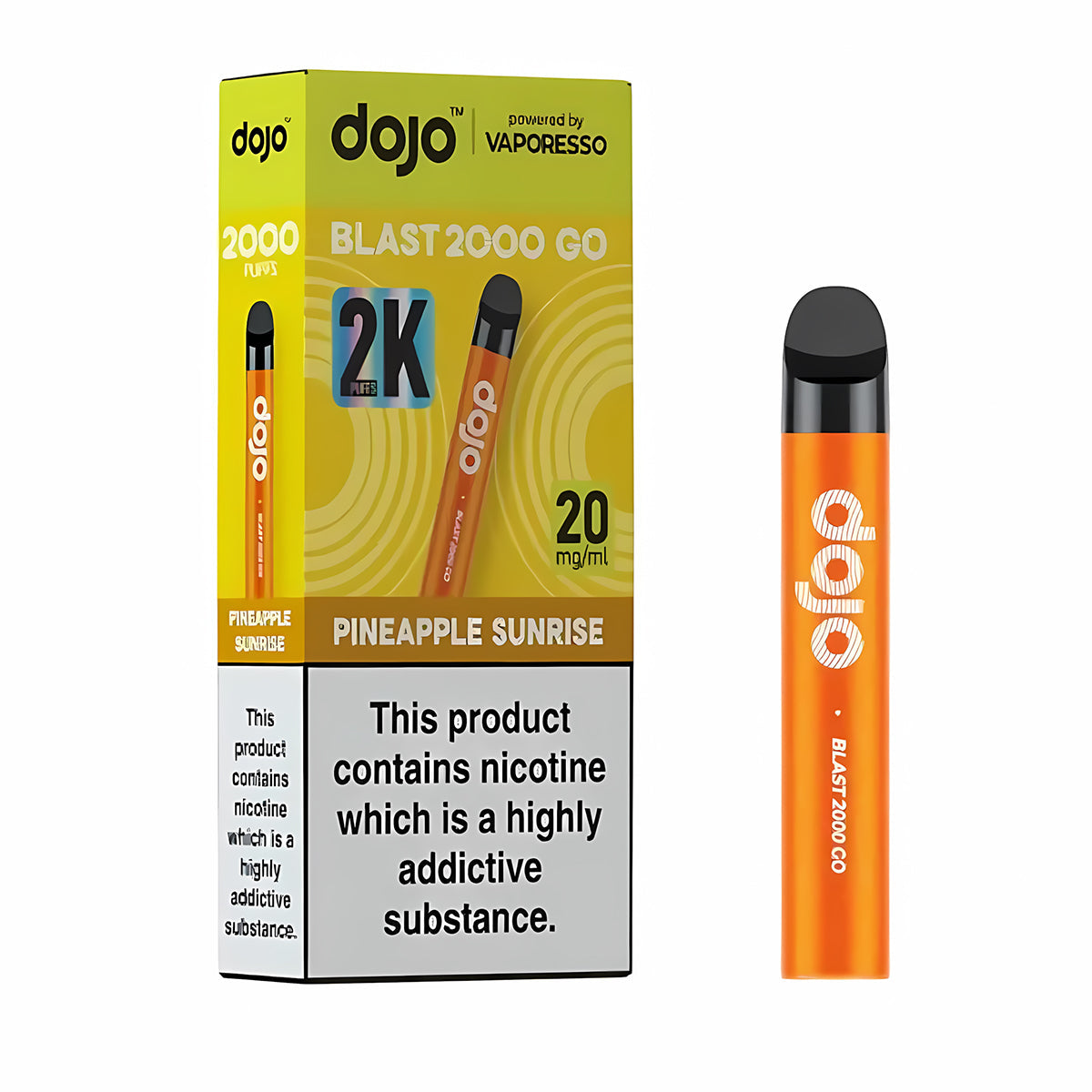Vaporesso Dojo Blast 2000 Go Prefilled Pod Kit