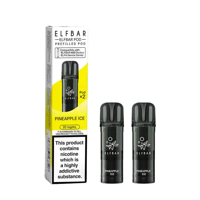 Pineapple ice Elf Bar 600 Prefilled Pods
