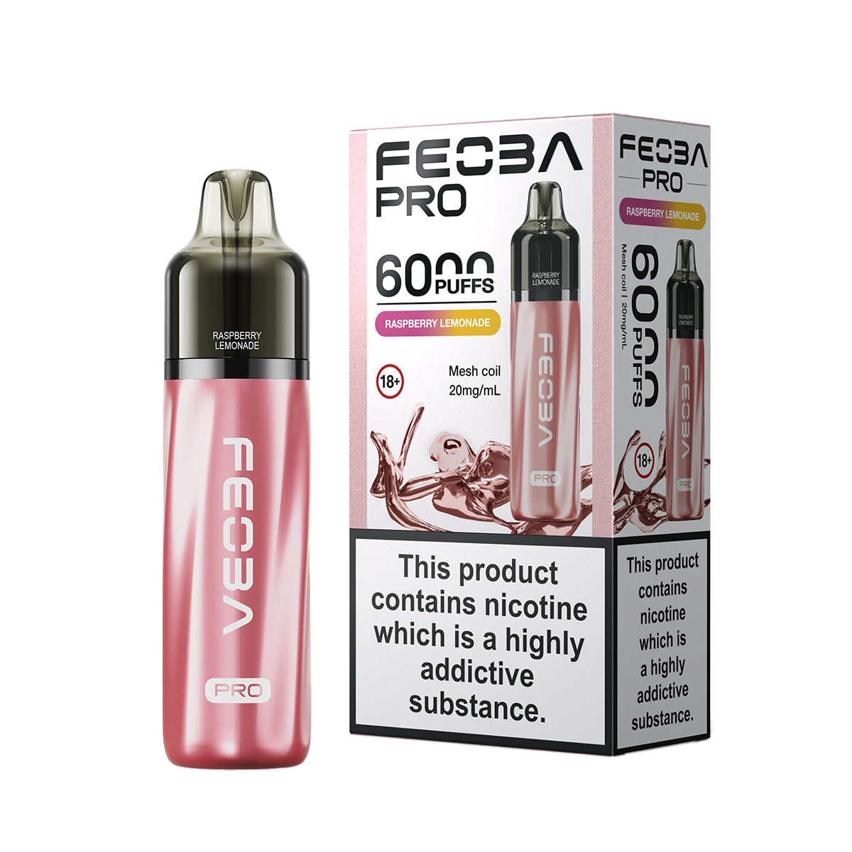 Feoba Bar Pro 6000 Prefilled Pod Vape Kit