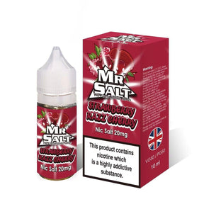 Mr Salt Strawberry Razz Cherry Nic Salt E Liquid - 10ml