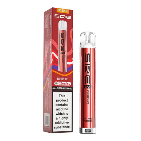 Cherry Ice SKE Bar 600 Prefilled Pod Kit - Vape Universe
