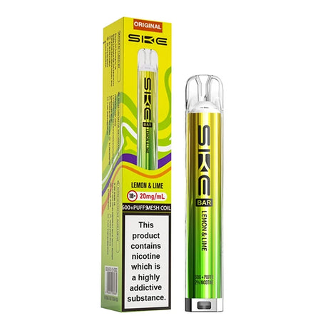Lemon & Lime SKE Bar 600 Prefilled Pod Kit - Vape Universe
