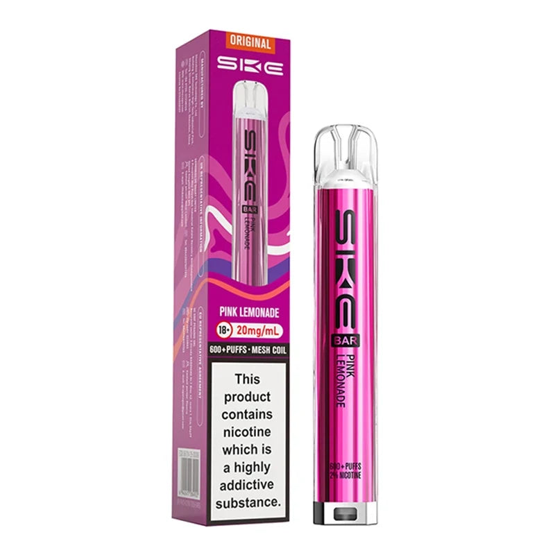 Pink Lemonade SKE Bar 600 Prefilled Pod Kit - Vape Universe
