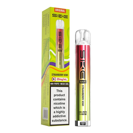 Strawberry Kiwi SKE Bar 600 Prefilled Pod Kit - Vape Universe

