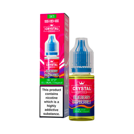Blueberry Raspberries SKE Crystal Original Nic Salts E-liquid-10mg