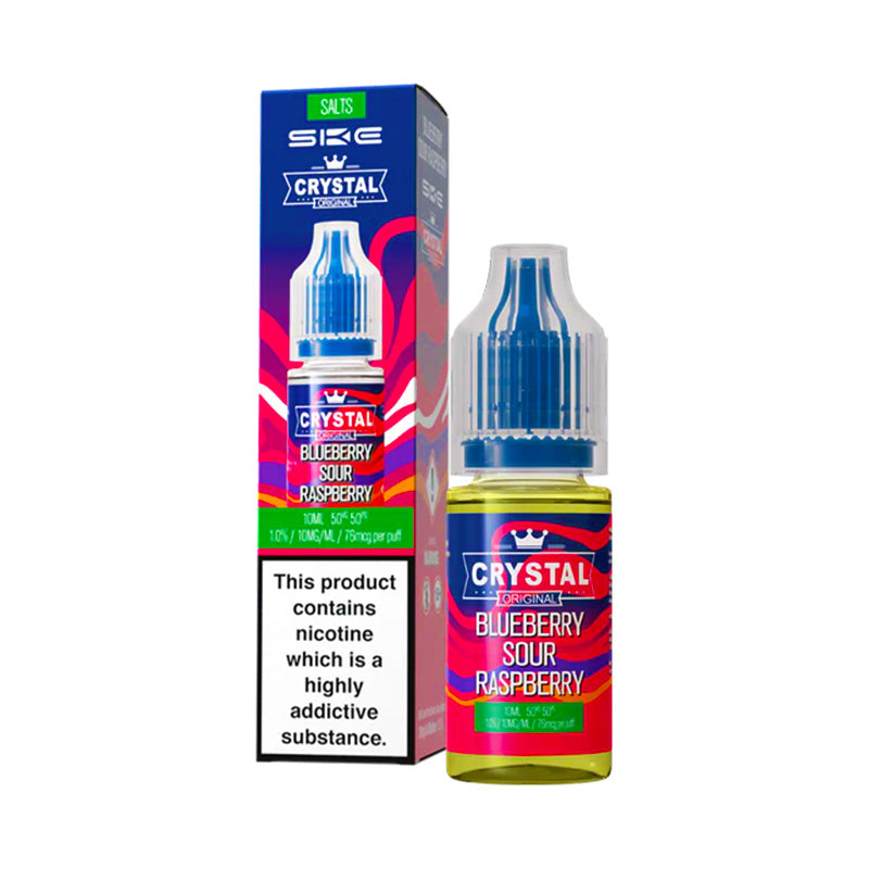 Blueberry Sour Raspberry SKE Crystal Original Nic Salts E-liquid-10mg