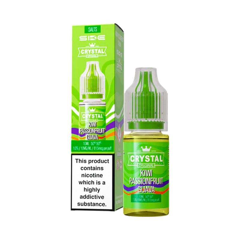 Kiwi Passionfruit Guava SKE Crystal Original Nic Salts E-liquid-10mg