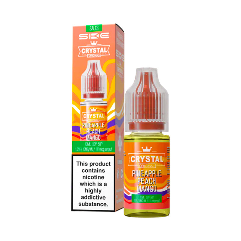 Pineapple Peach Mango SKE Crystal Original Nic Salts E-liquid-10mg