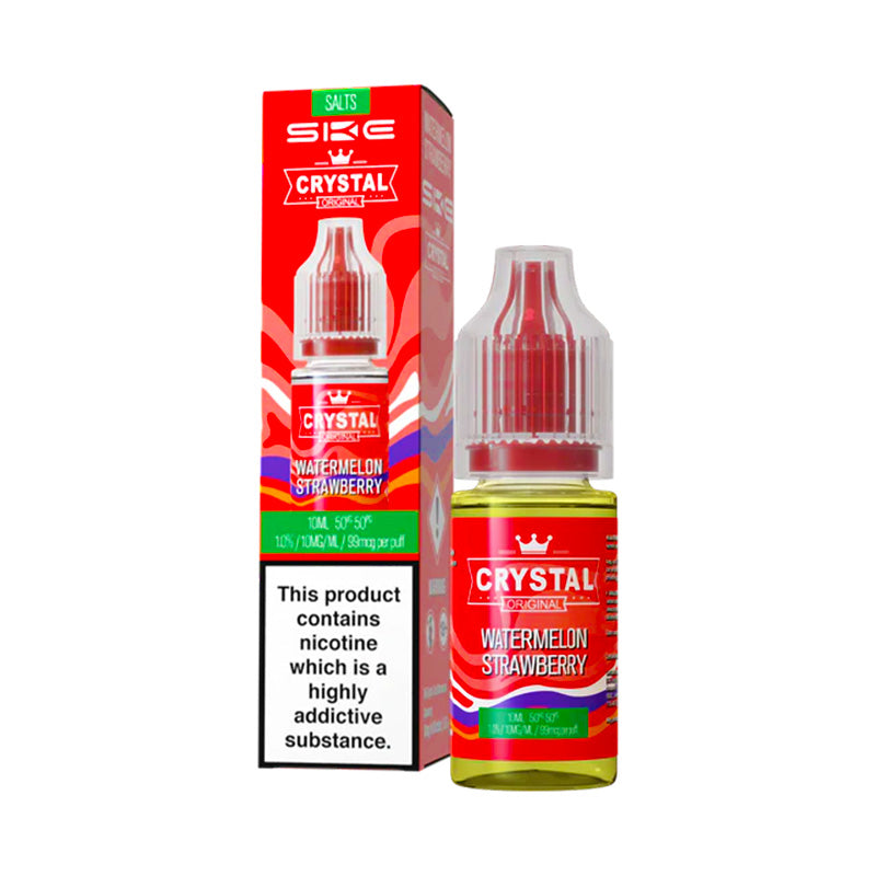 Watermelon Strawberry SKE Crystal Original Nic Salts E-liquid-10mg