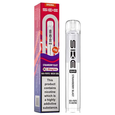 Strawberry Blast SKE Bar 600 Prefilled Pods - Vape Universe