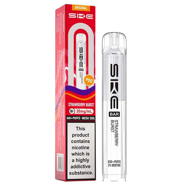 Strawberry Blast SKE Bar 600 Prefilled Pods - Vape Universe