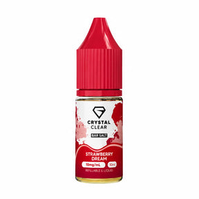 Crystal Clear Strawberry Dream Saltnic Vape Juice