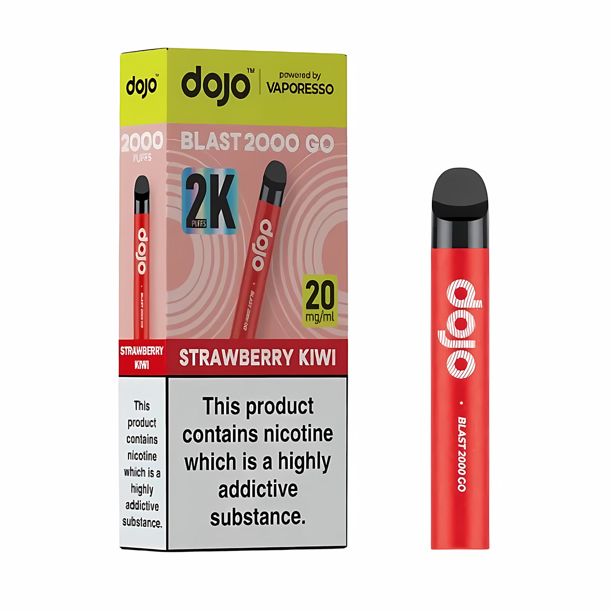 Vaporesso Dojo Blast 2000 Go Prefilled Pod Kit