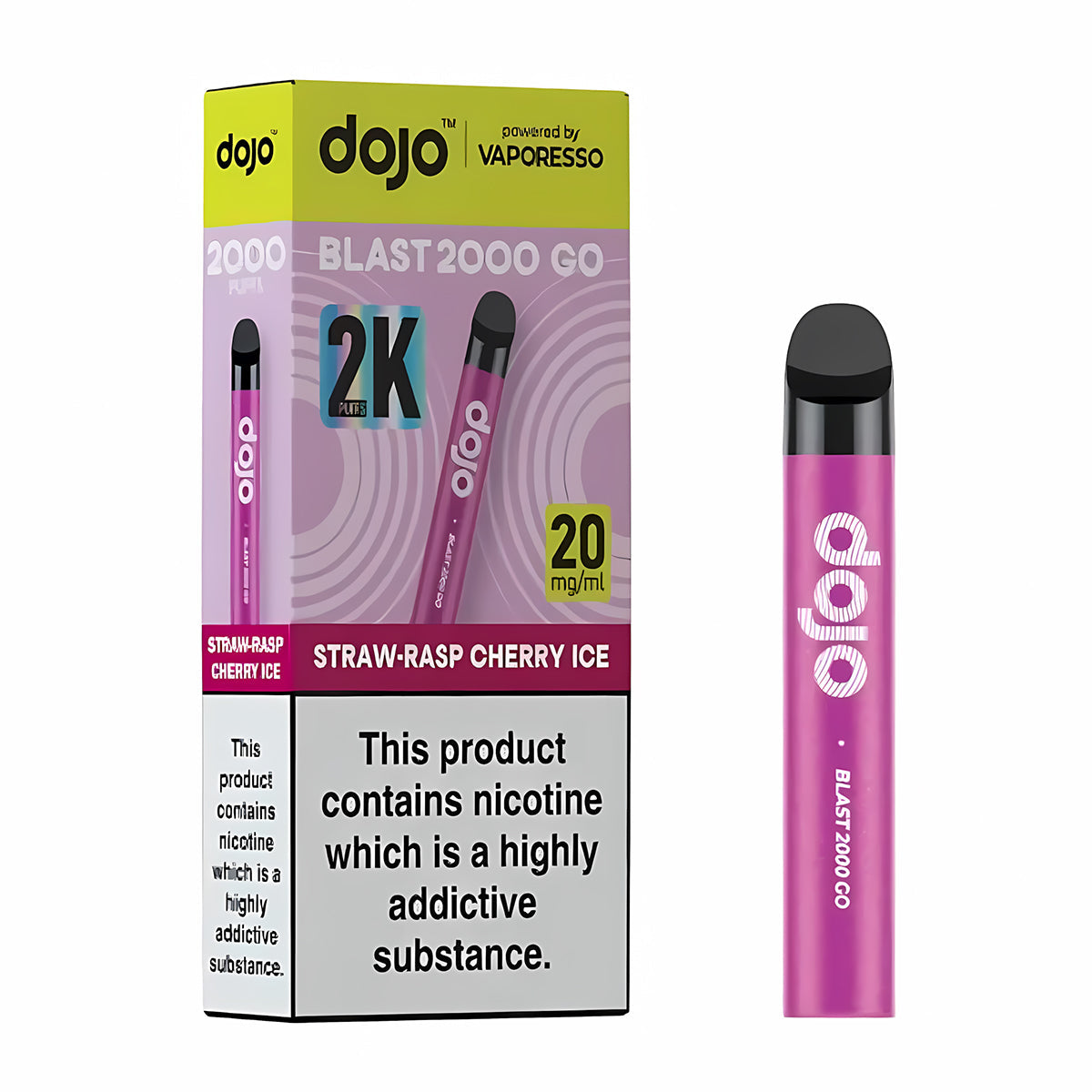 Vaporesso Dojo Blast 2000 Go Prefilled Pod Kit