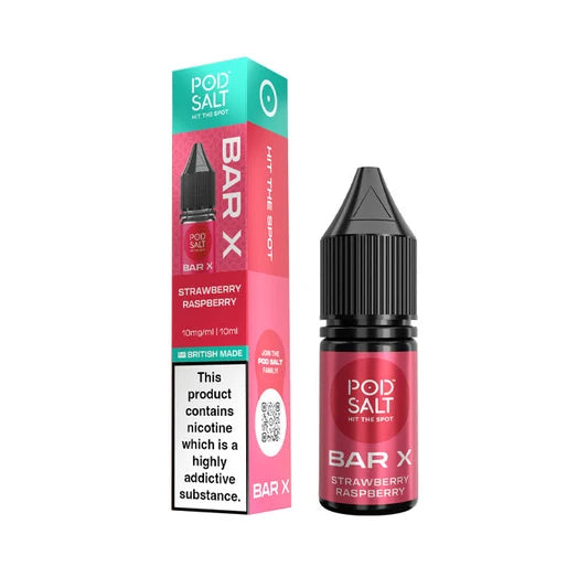 Strawberry Raspberry Pod Salt Bar X Nic Salt E-liquid