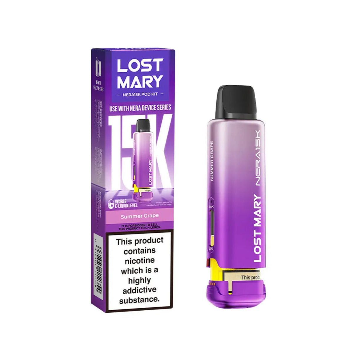 Lost Mary Nera 15K Prefilled Pod Kit