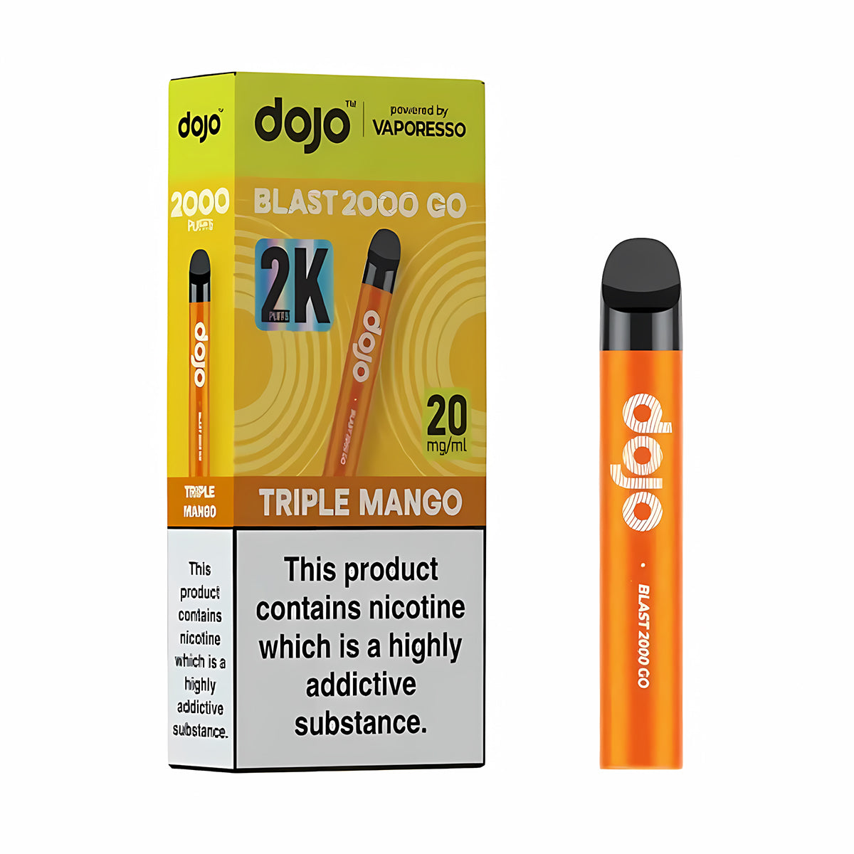 Vaporesso Dojo Blast 2000 Go Prefilled Pod Kit