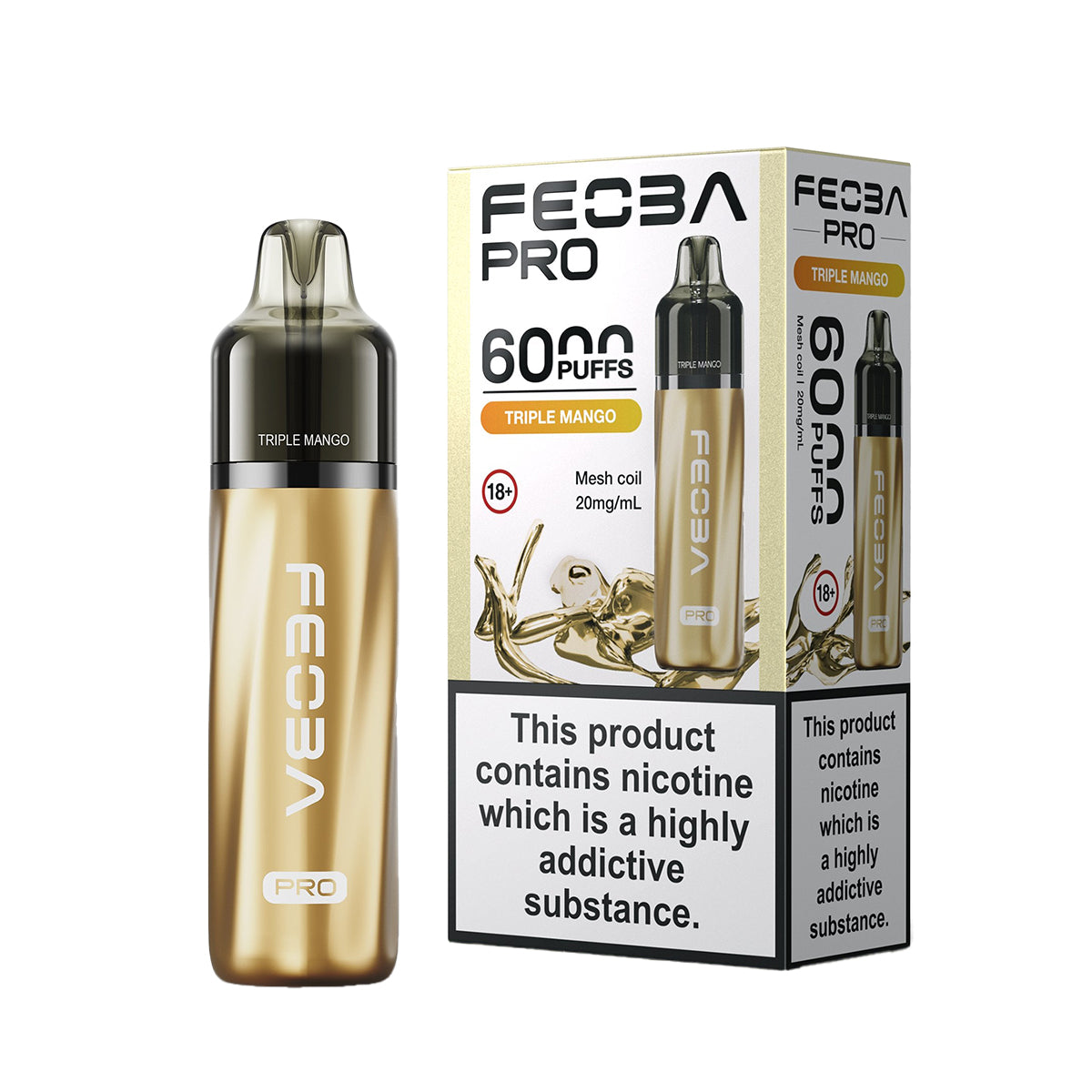 Feoba Bar Pro 6000 Prefilled Pod Vape Kit