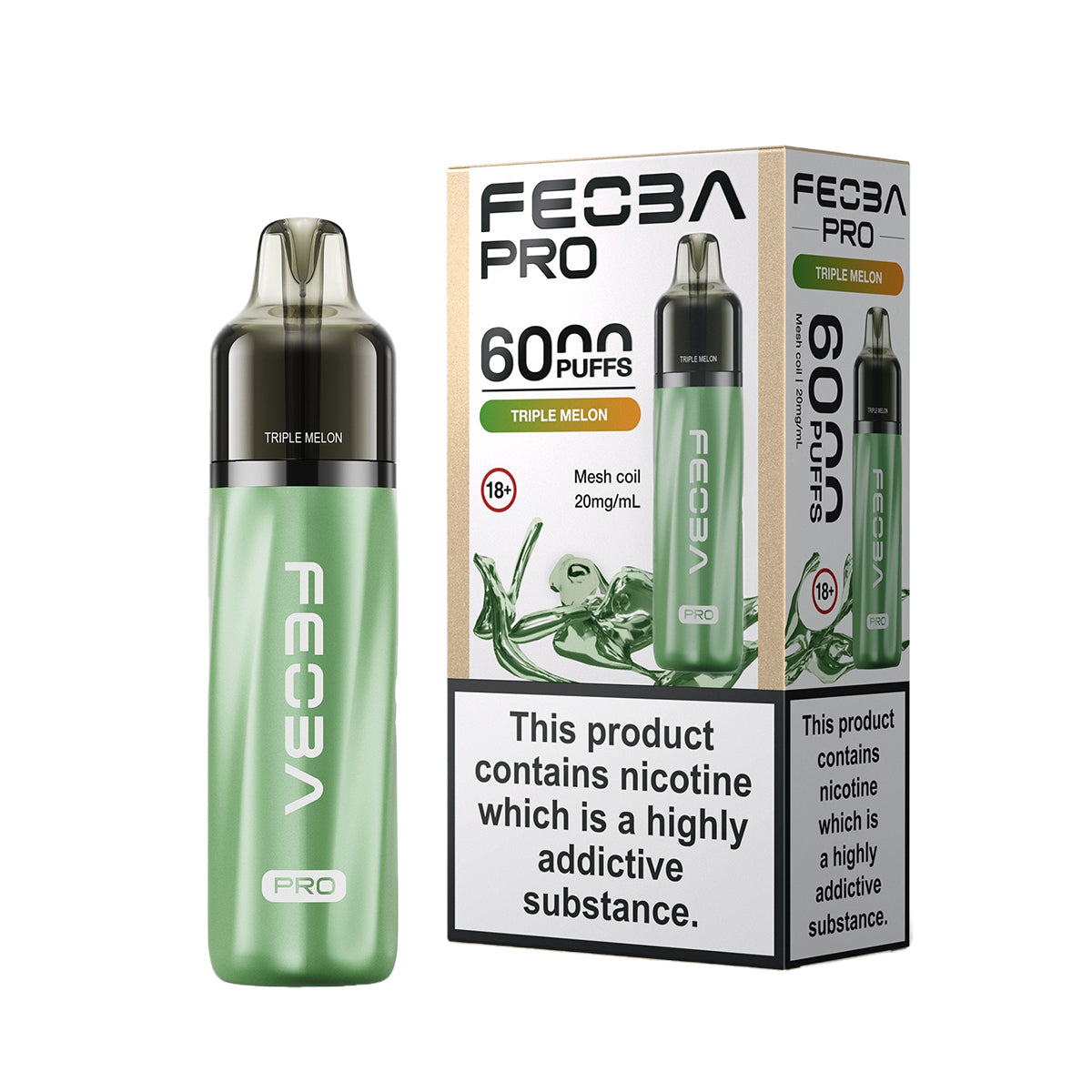 Feoba Bar Pro 6000 Prefilled Pod Vape Kit