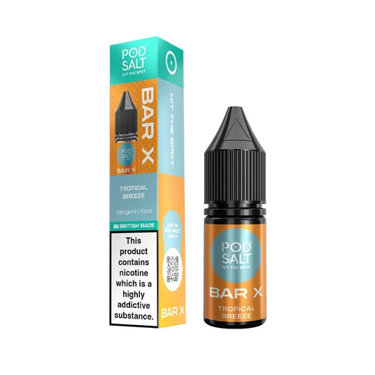 Tropical Breeze Pod Salt Bar X Nic Salt E-liquid