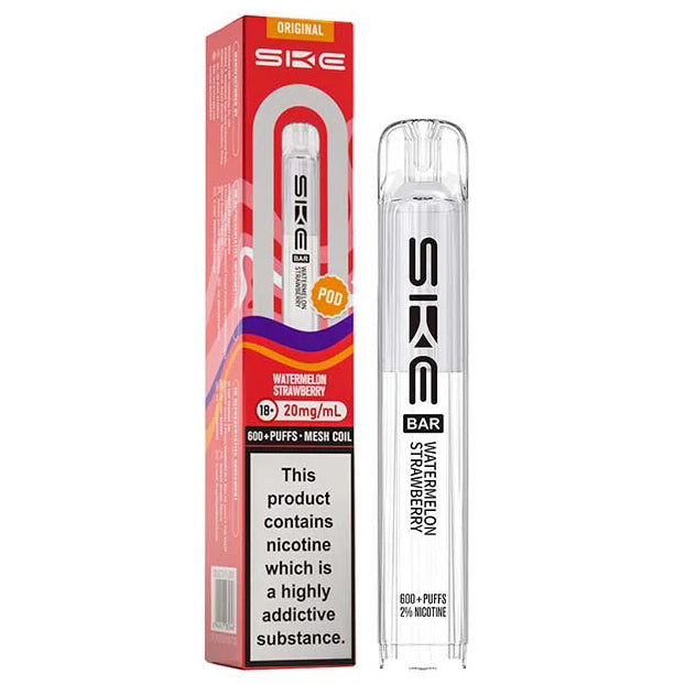 Watermelon Strawberry SKE Bar 600 Prefilled Pods - Vape Universe