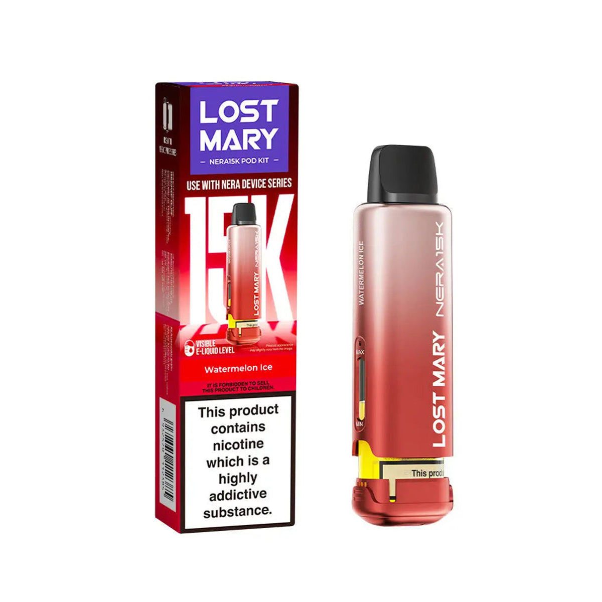 Lost Mary Nera 15K Prefilled Pod Vape Kit