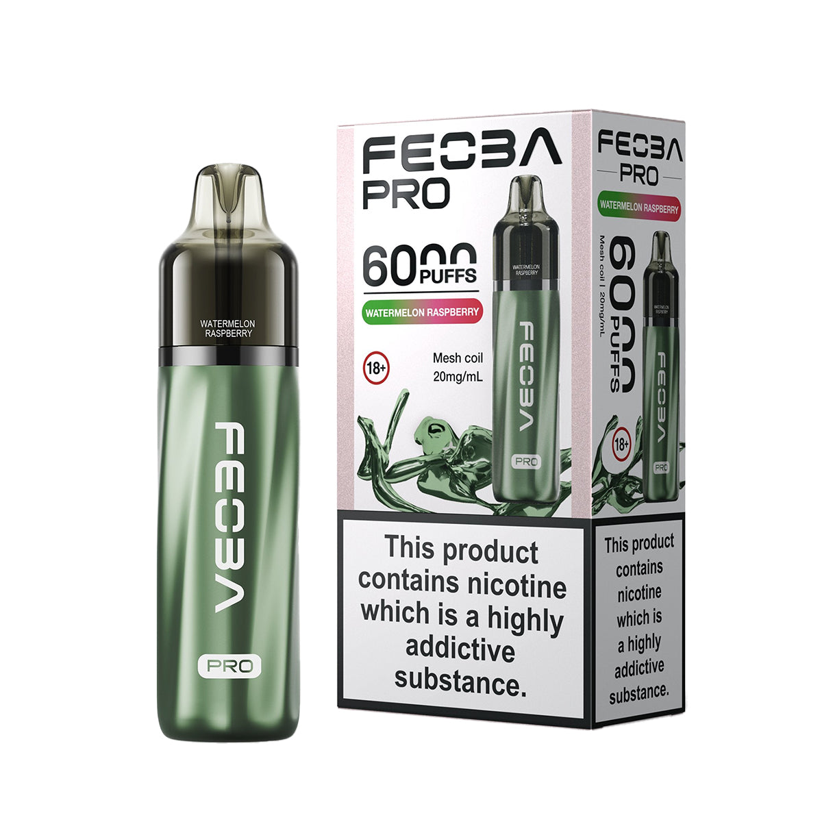 Feoba Bar Pro 6000 Prefilled Pod Vape Kit
