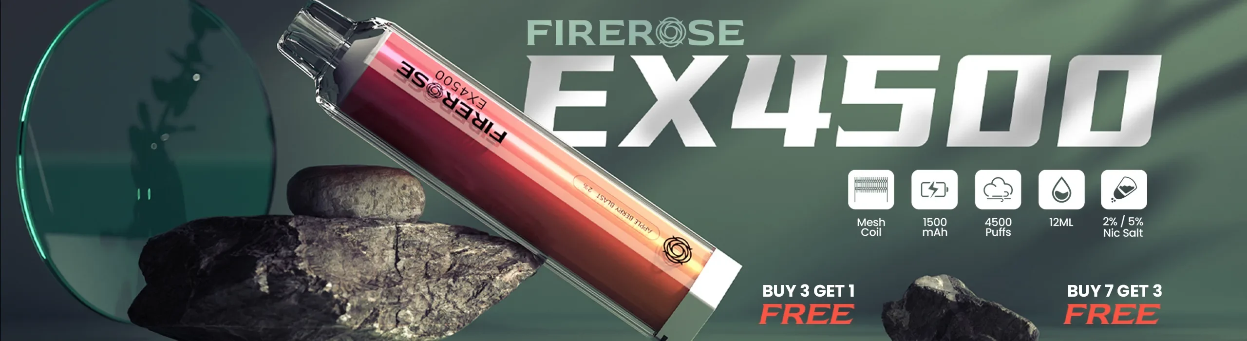 Firerose Ex4500 Banner